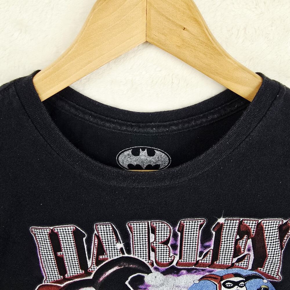 Harley Quinn Shirt Mens Small Cartoon Rap Tee DC Comics Joker Batman - Picture 4 of 8